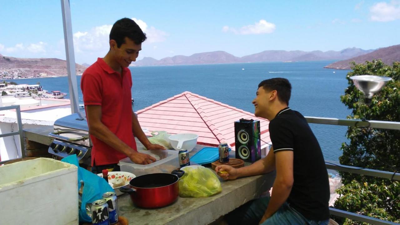 Tortuga Hostel Topolobampo Eksteriør billede
