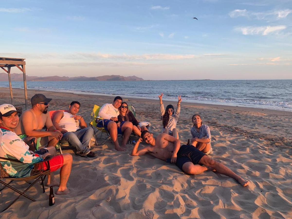 Tortuga Hostel Topolobampo Eksteriør billede